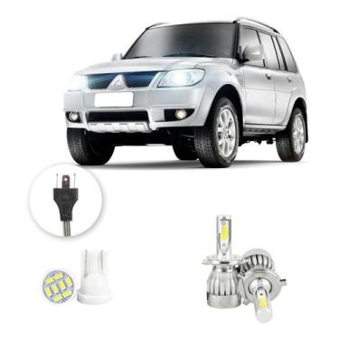 Imagem de Lampadas Led Mitsubishi Tr4 2004-2006 Alto Baixo H4 20000lm - V10, Bra