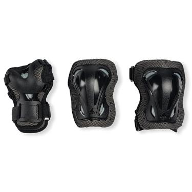 Imagem de Rollerblade Equipamento de proteção para skate júnior, pacote com 3, multicolorido, unissex, PP