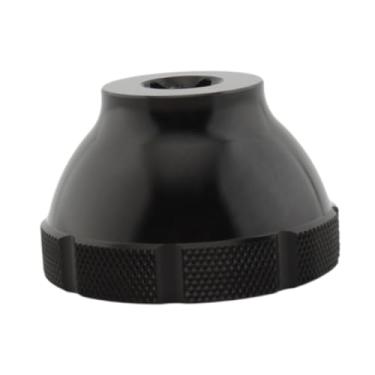 Imagem de simhoa Ferramenta de remoção de movimento central com 16 entalhes, cassete removedor de roda livre, ferramenta central de 44 mm para BBT-69.2 BB5700 BB80, Preto