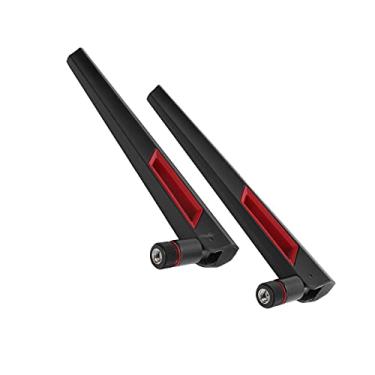 Imagem de Antena WiFi, antena WiFi para computador com 2 peças, antena AC88, 2 peças para cabo SMA, placa-mãe, antena WiFi para extensão externa M.2 WiFi