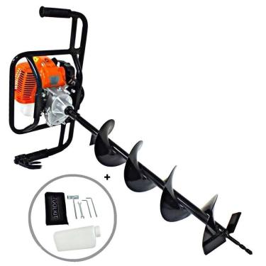 Imagem de Perfurador De Solo Vulcan Vps520s Motor 2 Tempos á Gasolina 52cc 2,5hp