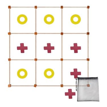 Imagem de Jogos Gigantes Ao Ar Livre - Jogo Familiar Grande Para Interior - Ferramenta Educativa Para Crianças Brinquedos Para Festas de Aniversário Família Acampamento Jardim