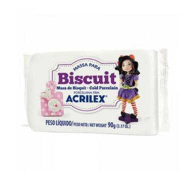 Imagem de Massa De Biscuit Acrilex 90g Colorida - Escolha As Cores, Natural