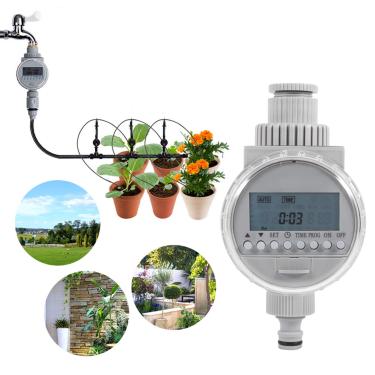 Imagem de Ymiko Timer de Sprinkler, Controlador de Irrigação 21mm Tap Com 26,5 Mm Controlador de Irrigação de Timer Com Baterias Recarregáveis ​​para Fornecer Eficiente e Eficaz para o