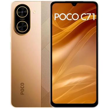 Imagem de Smartphone C71 128GB 4GB RAM Dual SIM Tela 6.88" Dourado