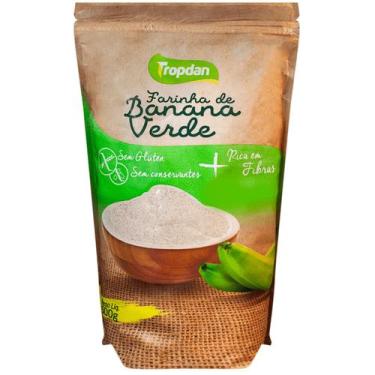Imagem de Farinha de Banana Verde TROPDAN 500g