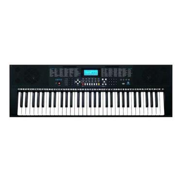Imagem de Teclado Musical Custom Sound Cst-300 Estudante Com 61 Teclas, Preto