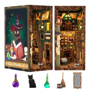 Imagem de Kit de casa em miniatura DIY Book Nook Magic Pharmacist Fsolis