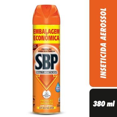 Imagem de SBP Multi Inseticida Aerossol 380ml Embalagem Econômica, 380ml