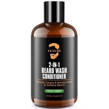 Imagem de Sabonete e condicionador para barba YEALIR 250mL suaviza e hidrata