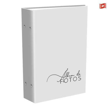 Imagem de Álbum De 512 Fotos 10X15 Branco Fosco Lindo Especial 24H