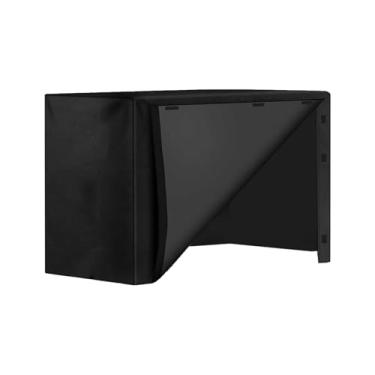 Imagem de Baoblaze Capa protetora para suporte de lenha em tecido Oxford 420D para áreas externas, resistente, fácil de instalar, à prova d'água e chuva, 244x61x107cm