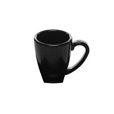 Imagem de Xícara Elegance Para Café 80ml Preta em Plástico Não Quebra Linha Profissional Cook