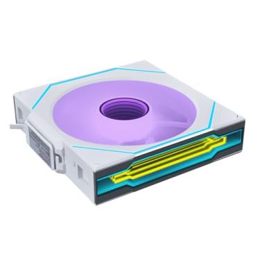 Imagem de Fan Lian Li Uni Fan SL infinity Wireless RGB Branco Reverse Blade 120 mm 12RSLIN1W1W