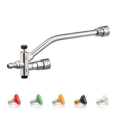 Imagem de Lavadora de alta pressão M MINGLE de lança dupla 5000 PSI com 5 bicos