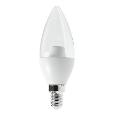 Imagem de Lampada vela led cristal 4,5w 2700k branco quente e14bivolt - Luminatt