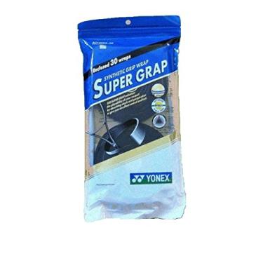 Imagem de Yonex Super GRAP 30 Overgrip - Tênis, badminton, squash - Escolha de cor, Preto