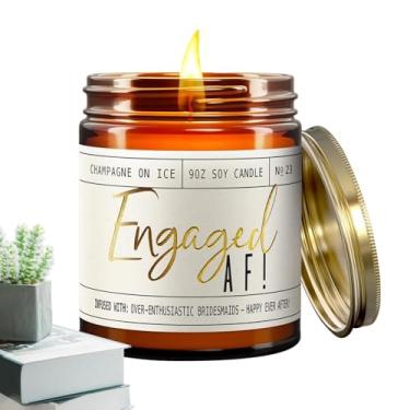 Imagem de Vela de feliz aniversário, velas de outono,Vela perfumada com de inverno, velas de soja de 9 onças - Decoração de casa, vela de feliz aniversário com 40 horas de queima para Natal, aniversário, inaugu