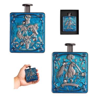 Imagem de IUSTIDIE All-in-1 Spinner DND Dice, Press-to-Roll Metal Dice Spinner, Mechanical Design Perfect for Dungeons and Dragons Board Games TRPG