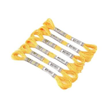 Imagem de Fio De Bordado Metálico De Alto Brilho Com Efeito De Luz, Conjunto De 