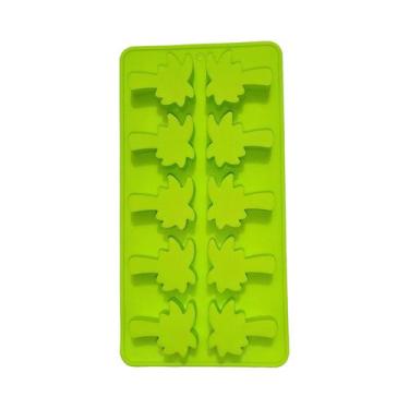 Imagem de Forma De Gelo De Silicone Em Forma De Cacto Havaiano, Abacaxi E Flamin