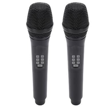 Imagem de Zopsc Microfone de karaokê Sem Fio, Microfone Bluetooth 2.4G Com Redução Ruído, Vários Efeitos Sonoros, Mudança Voz, Proteção contra Quedas, para karaokê Com Transmissão