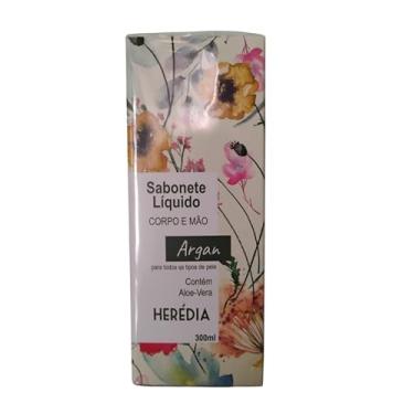 Imagem de HERÉDIA Sabonete Líquido Argan para Corpo e Mão, Contém Aloe-Vera, Todos os Tipos de Pele, 300ml
