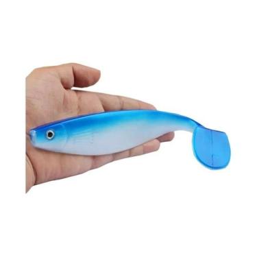 Imagem de Isca Artificial Extra Grande De 23,5cm Com Cauda Em T Para Pesca Em Al