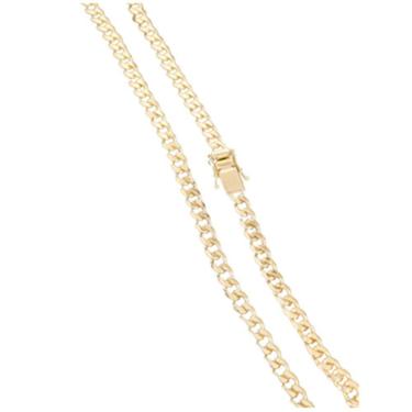 Imagem de Corrente Grumet Pitbull Fecho 8mm 68g Cordão Banhado