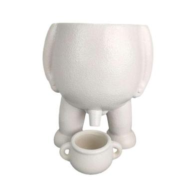 Imagem de Vaso de flores Creative Resin Funny Peeing Boy Design 300g - yiweisai