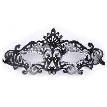 Imagem de Máscara de cosplay Black Fox Princess, festa à fantasia de Halloween -