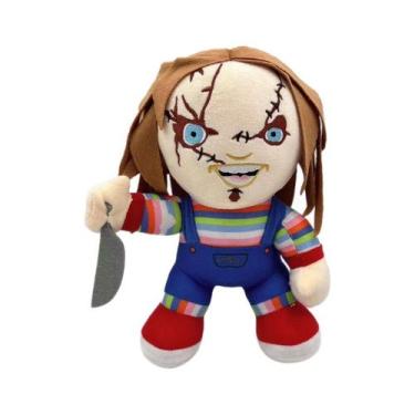 Imagem de Boneca de pelúcia infantil Chucky Anime 27 cm - Yiweisai