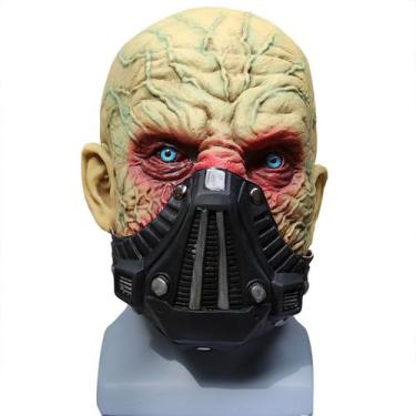 Imagem de Máscara de cosplay, terror, festa de Halloween, maquiagem, látex engra