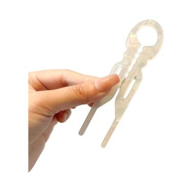 Imagem de Acessórios De Cabelo Femininos: Grampos Em U De Acetato Com Laço Para 