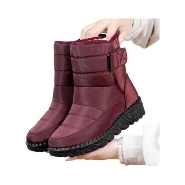 Imagem de Botas De Inverno Femininas plus Size À Prova De Vento E Água, Quentes,