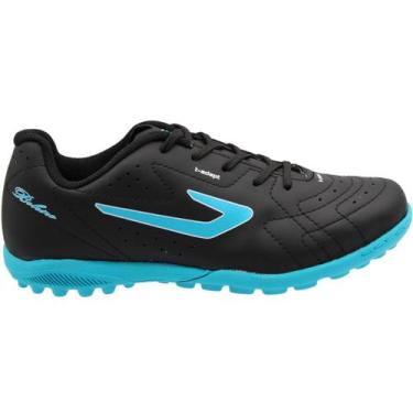 Imagem de Chuteira Society Infantil Topper Boleiro VI Menino, Preto, 36