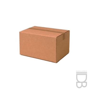 Imagem de Kit 50 Caixa de Papelão 16x11x08 cm Para Envio Correios - IDB Embalage