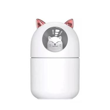Imagem de Umidificador Aromatizador Difusor de Ar Infantil Gatinho Luz - BMAX, B
