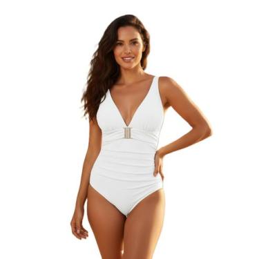 Imagem de Maiô modelador - Nascer Do Sol, Branco, M