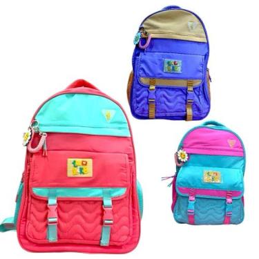 Imagem de Mochila de Costa Juvenil Luluca Soft Sortida Ref.LU24074 Clio - Clio S