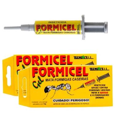 Imagem de Inseticida Gel Mata Formiga 10g Formicel, 2 unidades