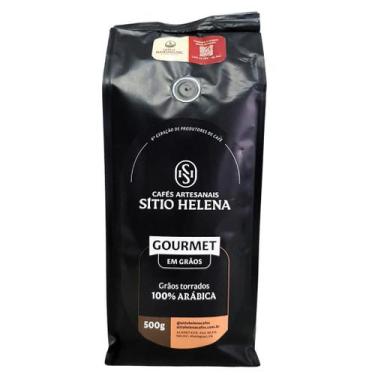 Imagem de Café Em Grãos Artesanal 100 Arábica Sitio Helena 500g - Sítio Helena
