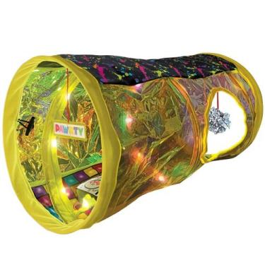 Imagem de Brinquedo Play Spaces Rave Cave Túnel Luminoso e Sonoro Para Gatos - K