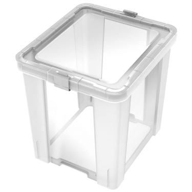 Imagem de Caixa Organizadora Office 42 Litros Transparente 92552011 Tramontina