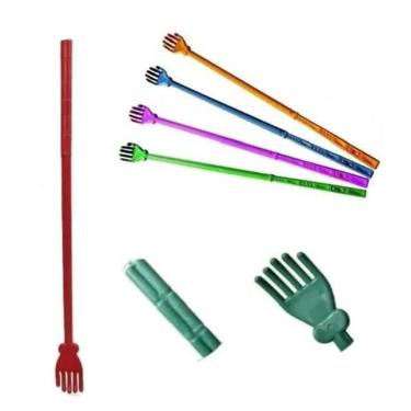 Imagem de Kit 2 Pçs Coçador De Costas Coçar Mãozinha Massageador  40Cm