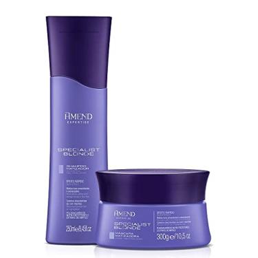 Imagem de Kit Matizador Amend Specialist Blonde Expertise (2 Produtos)
