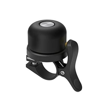 Imagem de Tingpai Sino de bicicleta de latão montanha est da bicicleta segu nça ciclismo som sinos de alarme -roubo AirTag sino de IPX5 acessórios de bicicleta à prova d'água pa guidão de 22,2 mm