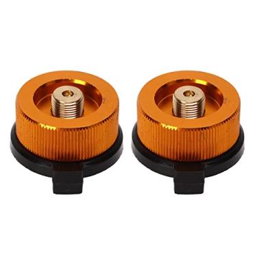 Imagem de 2 Pçs Adaptador de Gás Conversor de Fogão de Acampamento Adaptador de Tanque de Gás Propano Parafuso Cabeça de Conversão Cartucho de Gás Conversor de Saída