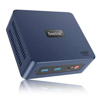 Imagem de Beelink Processador Mini S Intel 11ª geração N5095(4C/4T, cache 4M, 2,0GHz até 2,9GHz), Mini Pc 8GB RAM DDR4/256GB SSD, 4K@60Hz, Gigabit Ethernet, WiFi5, BT4.0, Ventilador, Dual HDMI,
