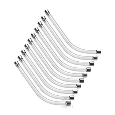 Imagem de Kit 10 Tubo de Voz Incolor 2mm TVOZ01 Para Microfone de Headset Top Use